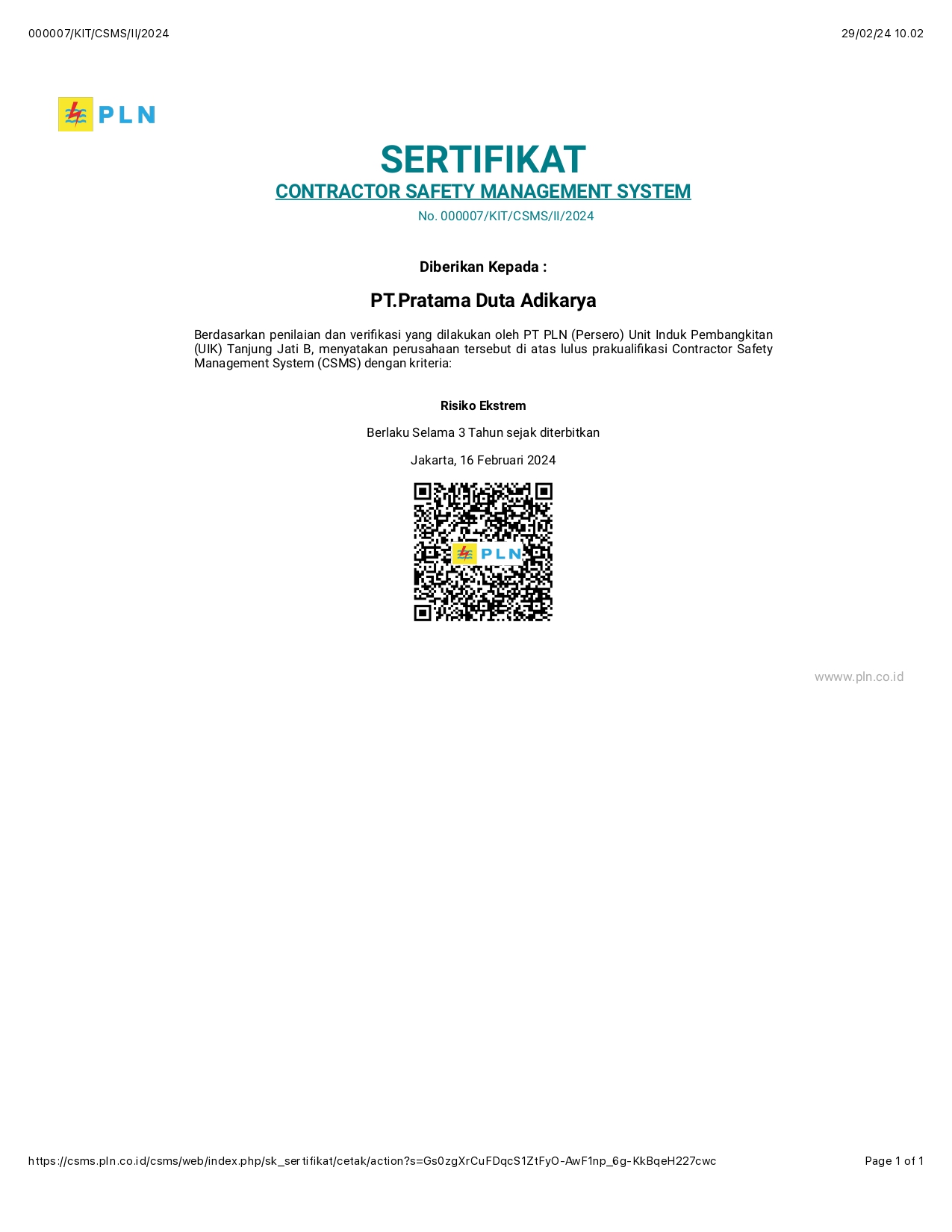 Construction Project